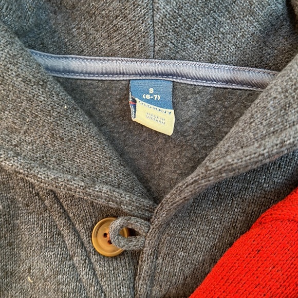 Two boys Shaw collared pullover fleeces from old navy size small 6/7 - Picture 4 of 4
